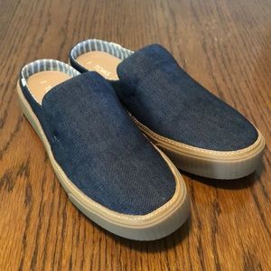 Toms Sunrise Navy Denim